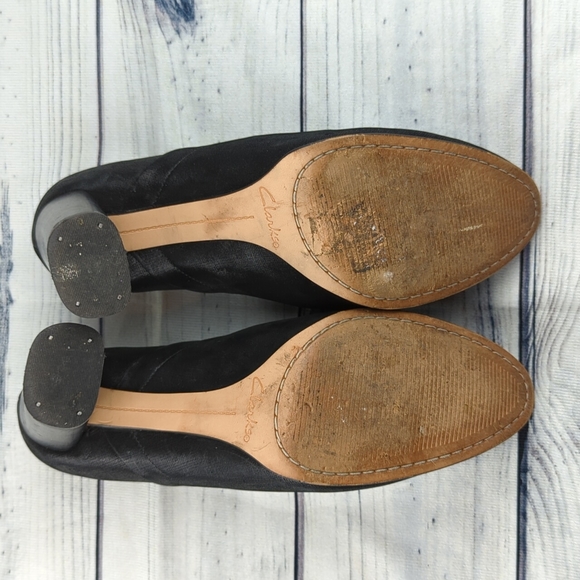 CLARKS BLACK CAREER PUMPS/SHOES SIZE 8M - Picture 6 of 11